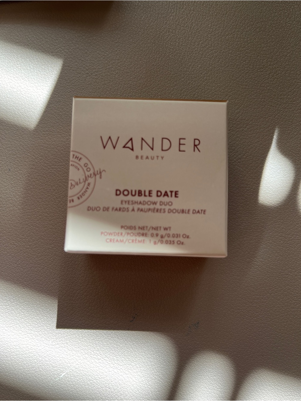 New Wander Beauty Double Date Eyeshadow Duo Smitten And Swoon Neutral Tones